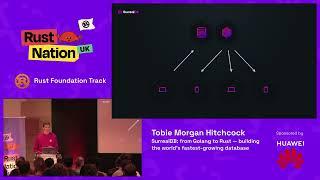 SurrealDB: from Golang to Rust — building the world’s fastest-growing db - Tobie Morgan Hitchcock
