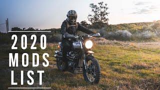 2020 MODS LIST REVEALED!! | Triumph Street Scrambler