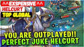 You Are Outplayed!! Perfect Juke Helcurt [ Top Global Helcurt ] ^^ Exspensive ^^ - Mobile Legends