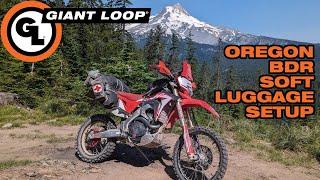 Oregon BDR Soft Luggage Setup: Giant Loop Coyote, Diablo, and Rogue Bags + Possibles Pouch