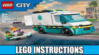 LEGO Instructions - City - 60451 - Emergency Ambulance - Medical