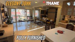 Elegant 3Bhk Beautifully designed & Fully Furnished at Pokhran Rd2, Thane |Property Korner8100887700