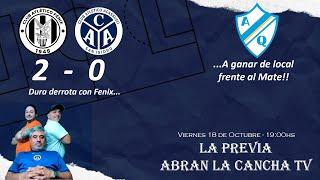 #LAPREVIA EN VIVO - Acassuso perdió con Fénix y solo le queda cumplir con lo que resta del torneo