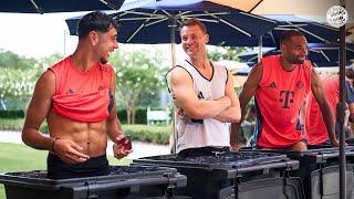 Time to hit the ice bath!  Behind the scenes of our 10-0 vs. Auckland | FIFA Club World Cup
