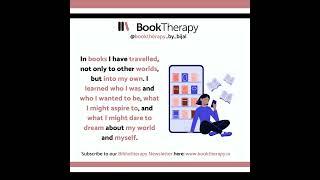 The Essence of Bibliotherapy and a Bibliotherapy Quote I Love!