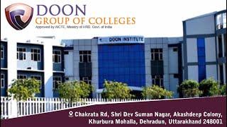 Doon Group of Colleges || Campus Tour