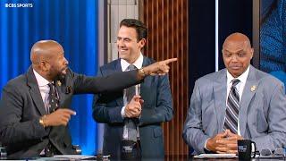 Mentalist Oz Pearlman blows the minds of Chuck, Kenny, Ernie & Clark  | 2025 March Madness