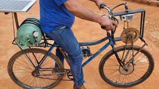 Como fazer uma bicicleta movida a ar comprimido