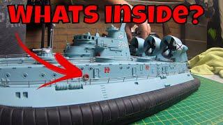 Whats inside a $200 RC Hovercraft? HG-C201 Zubr-class, Worlds biggest Hovercraft.