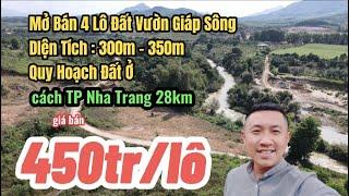 Bán Đất Khánh Vĩnh Khánh Hòa|Đất Xã Khánh Phú View Sông Quy Hoạch Thổ Cư|Nha Trang Nhà Đất Khánh Hòa