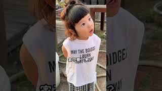終於想著爸爸了#大眼萌娃 #人類幼崽返鄉記