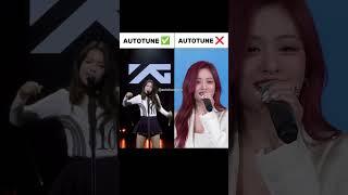 AHYEON's HIGH NOTES WITHOUT AUTOTUNE ? #shorts