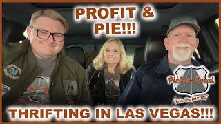 PROFIT & PIE!!! THRIFTING IN LAS VEGAS!!! Join the Journey on Picker Road!