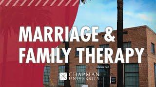 Marriage and Family Therapy Webinar