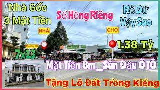 Chủ Ngộp Tận Đáy_Bán Lỗ Nhà Tặng Lô Đất Trồng Kiểng 3 Mặt Tiền Kinh Doanh Rẻ Bèo 1,38 Tỷ BÌNH CHÁNH.