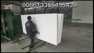 EPS Polystyrene Foam 3D Steel Wire Mesh Wall Fence for lightweight EPS cement wall panel