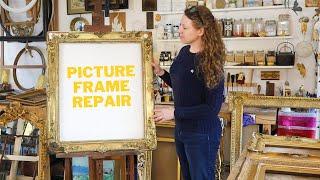 How to restore a gilt picture frame.