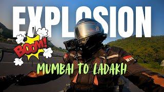 EP 3 -  TUNNEL SE EXIT HOTE HI EXPLOSION | MUMBAI TO LADAKH SOLO | FINDING DRENMO