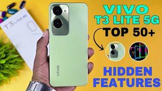 Vivo T3 Lite 5G Top 50++ Hidden Features | Vivo T3 Lite Tips & Tricks | Vivo T3 Lite 5G