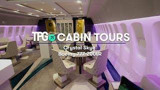 World’s Largest Charter Jet | Luxury Crystal Skye 777-200LR | Cabin Tours