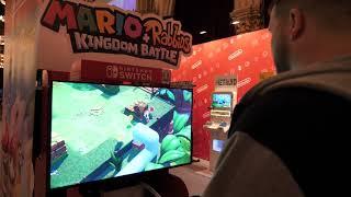 Mario + Rabbids Kingdom Battle Gameplay (Game City 2017)