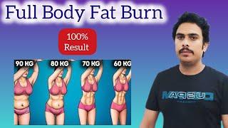 20 min. Full Body Fat Burn workout ,abs, thigh, hip, arm & back #weightloss #vrindawellness #viral