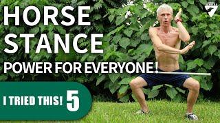 How Horse Stance Over 40  Strengthens Your Body (Plus Tip For Absolute Beginners)