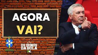 Ancelotti na Seleção: Técnico assumirá após o ‘El Clássico’, diz jornal; Neto comenta!