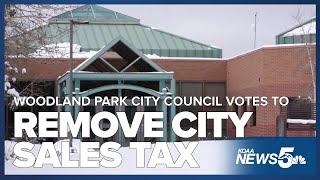 Woodland Park City Council changes course and votes to remove city sales tax