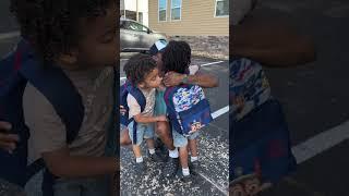 POV: It’s your baby’s first day of preschool #family #parents #twins