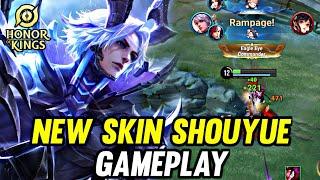 HOK : NEW SKIN SHOUYUE AGENT GHOSTSHADE GAMEPLAY - HONOR OF KINGS