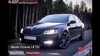 Skoda Octavia 1.8TSI Gen3 Stage3 IS20 330hp 100-200 km/h