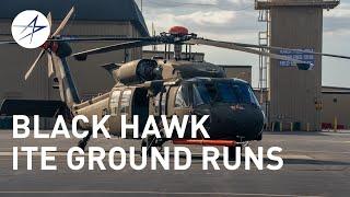 Sikorsky Begins Black Hawk® Ground Runs with U.S. Army T901 Improved Turbine Engines