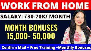 Work from Home 2025 | Best Non Coding Jobs with High Salary | Apply Now