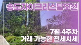 7월24일) 송도자이크리스탈오션 거래될만한 3~40평대 전세매물있으니 빠른연락  대표 김선미:010-5837-8806