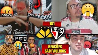 REAÇÕES dos SÃO PAULINOS FURIOSOS com o EMPATE - CRICIÚMA 1X1 SÃO PAULO [REACT BRASILEIRÃO 2024]