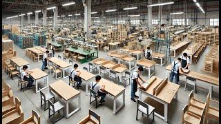 Xưởng sản xuất bàn ghế học sinh đẹp và giá rẻ tại nội thất Đăng Khoa