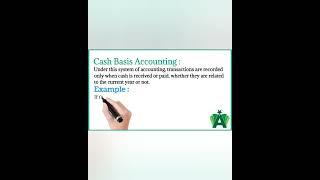 Cash system of accounting with examples