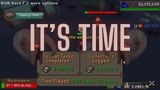 Overcoming the final challenge to become an OSRS Grandmaster...
