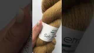 Подробный обзор пряжи Etrofil Soft shetland(100% шерсть) №126 Горчичный