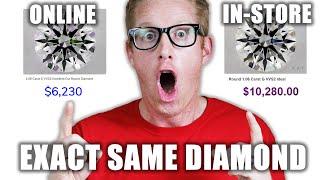 HOW TO BUY DIAMONDS ONLINE!!  The Best Way To SHOP For AFFORDABLE DIAMONDS In Your BUDGET.