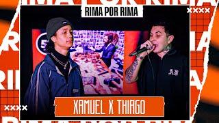 XAMUEL (RS) X THIAGO  | RIMA POR RIMA | BATALHA DA ALDEIA