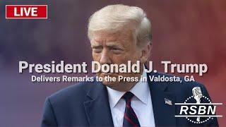 LIVE REPLAY: President Trump Delivers Remarks to the Press in Valdosta, GA - 9/30/24