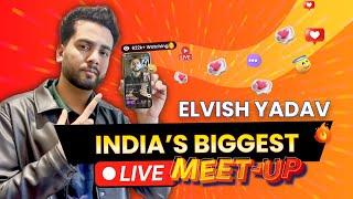 India’s Biggest Live Meetup Feat. @TheSocialFactory | Elvish Yadav Full Live  Video | Eloelo App