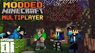 Oh, The Places We'll See! // Modded Minecraft Survival Multiplayer (Ep. 1)