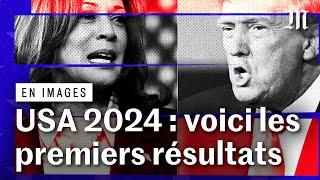 Trump vs Harris : voici les premiers résultats de la présidentielle USA 2024