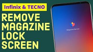 Remove or Disable Magazine Lock Screen on Infinix & TECNO Smartphones | AUR TechTips