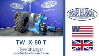 TW X-80 T: Truck tyre changer from TWIN BUSCH®