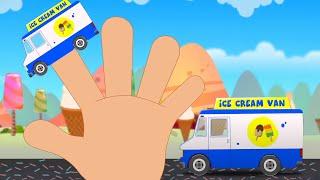 Famiglia di Dita del Camioncino del Gelato + Di Piu Video Educativo per Bambini