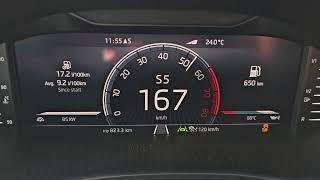 2024 Skoda Fabia 1.0 TSI DSG Acceleration 0-190 km/h